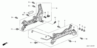 B-40-20 - FRONT SEAT COMPONENTS (R.) (1)