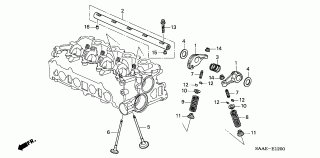 E-12 - VALVE/ROCKER ARM