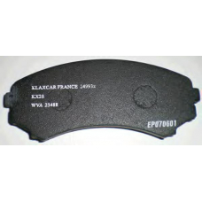 24993z KLAXCAR FRANCE Комплект тормозных колодок, дисковый тормоз