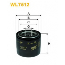 WL7512 WIX Масляный фильтр