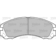 601020 VALEO Комплект тормозных колодок, дисковый тормоз