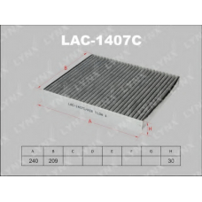 LAC-1407C LYNX Cалонный фильтр
