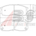 36763 ABS Комплект тормозных колодок, дисковый тормоз