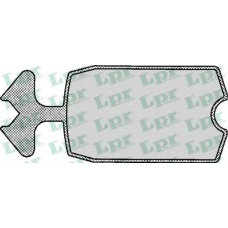 05P115 LPR Комплект тормозных колодок, дисковый тормоз