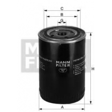W 1170 MANN-FILTER Масляный фильтр; Гидрофильтр, рулевое управление
