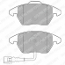 LP1837 DELPHI Комплект тормозных колодок, дисковый тормоз