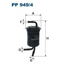 PP949/4 FILTRON Топливный фильтр