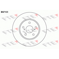 BS7123 FTE Тормозной диск