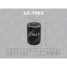 LC-1003 LYNX Фильтр масляный