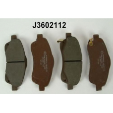 J3602112 NIPPARTS Комплект тормозных колодок, дисковый тормоз