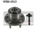 VKBA 6543 SKF Комплект подшипника ступицы колеса