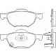 2372001<br />TEXTAR<br />Комплект тормозных колодок, дисковый тормоз