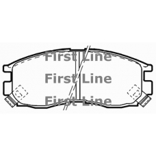 FBP1286 FIRST LINE Комплект тормозных колодок, дисковый тормоз