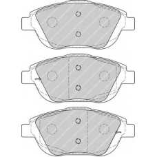 FDB4288 FERODO Комплект тормозных колодок, дисковый тормоз