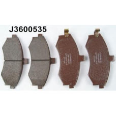 J3600535 NIPPARTS Комплект тормозных колодок, дисковый тормоз