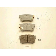 51-04-405 Ashika Комплект тормозных колодок, дисковый тормоз