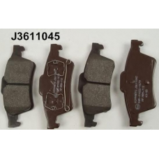 J3611045 NIPPARTS Комплект тормозных колодок, дисковый тормоз