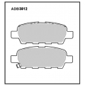 ADB3912 Allied Nippon Тормозные колодки
