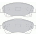 FSL1648 FERODO Комплект тормозных колодок, дисковый тормоз