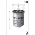ELG5214 MECAFILTER Топливный фильтр