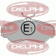 LP913<br />DELPHI<br />Комплект тормозных колодок, дисковый тормоз