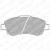 LP1786 DELPHI Комплект тормозных колодок, дисковый тормоз