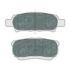 SP 373 SCT Комплект тормозных колодок, дисковый тормоз