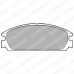 LP721 DELPHI Комплект тормозных колодок, дисковый тормоз