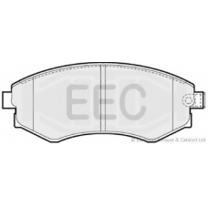 BRP0719 EEC Комплект тормозных колодок, дисковый тормоз