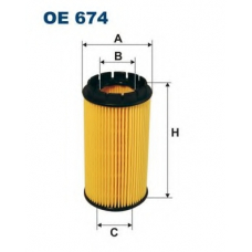 OE674 FILTRON Масляный фильтр