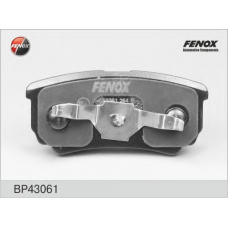 BP43061 FENOX Комплект тормозных колодок, дисковый тормоз