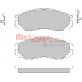 1170493 METZGER Комплект тормозных колодок, дисковый тормоз
