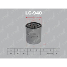 LC-940 LYNX Фильтр масляный