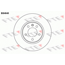 BS4640 FTE Тормозной диск
