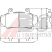 36177 ABS Комплект тормозных колодок, дисковый тормоз