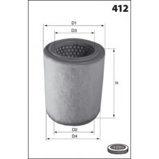 EL3753 MECAFILTER Воздушный фильтр
