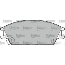 598052 VALEO Комплект тормозных колодок, дисковый тормоз