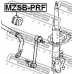 MZSB-PRF FEBEST Опора, стабилизатор