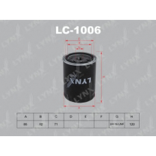 LC-1006 LYNX Фильтр масляный