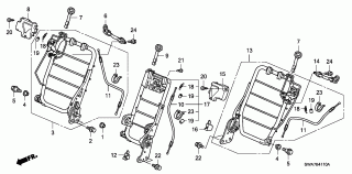 B-41-10 - REAR SEAT COMPONENTS (1)