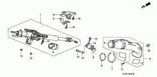 B-32 - STEERING COLUMN