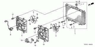 B-5-1 - RADIATOR (2.4L)