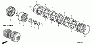 ATM-14-10 - CLUTCH(2ND)(DIESEL)