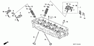 E-12-2 - VALVE/ROCKER ARM (SOHC VTEC)