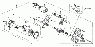 E-7-10 - STARTER MOTOR (VALEO)