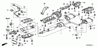 B-2-1 - EXHAUST PIPE (2.4L)