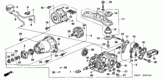 B-20-10 - REAR DIFFERENTIAL/MOUNT