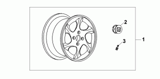 08W-15-03 - KIT,WHEEL DISK AL