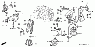 B-47-2 - ENGINE MOUNTS (AT)