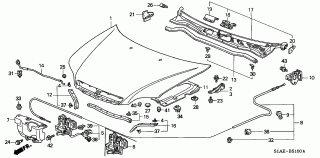 B-51 - HOOD (LH)